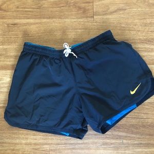 NAVY BLUE NIKE Athletic Shorts Sz small